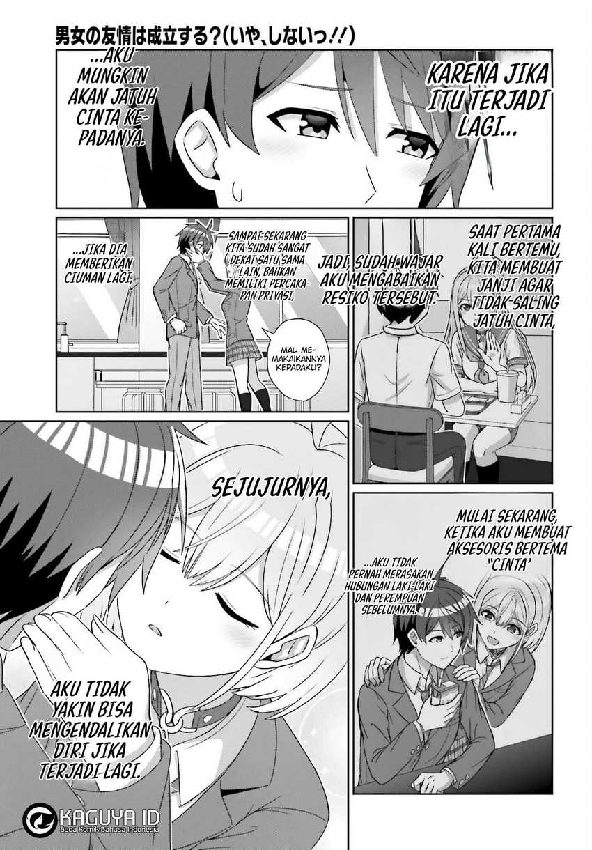 Danjou no Yuujou wa Seiritsu Suru? (Iya, Shinai!!) Chapter 22 Gambar 22