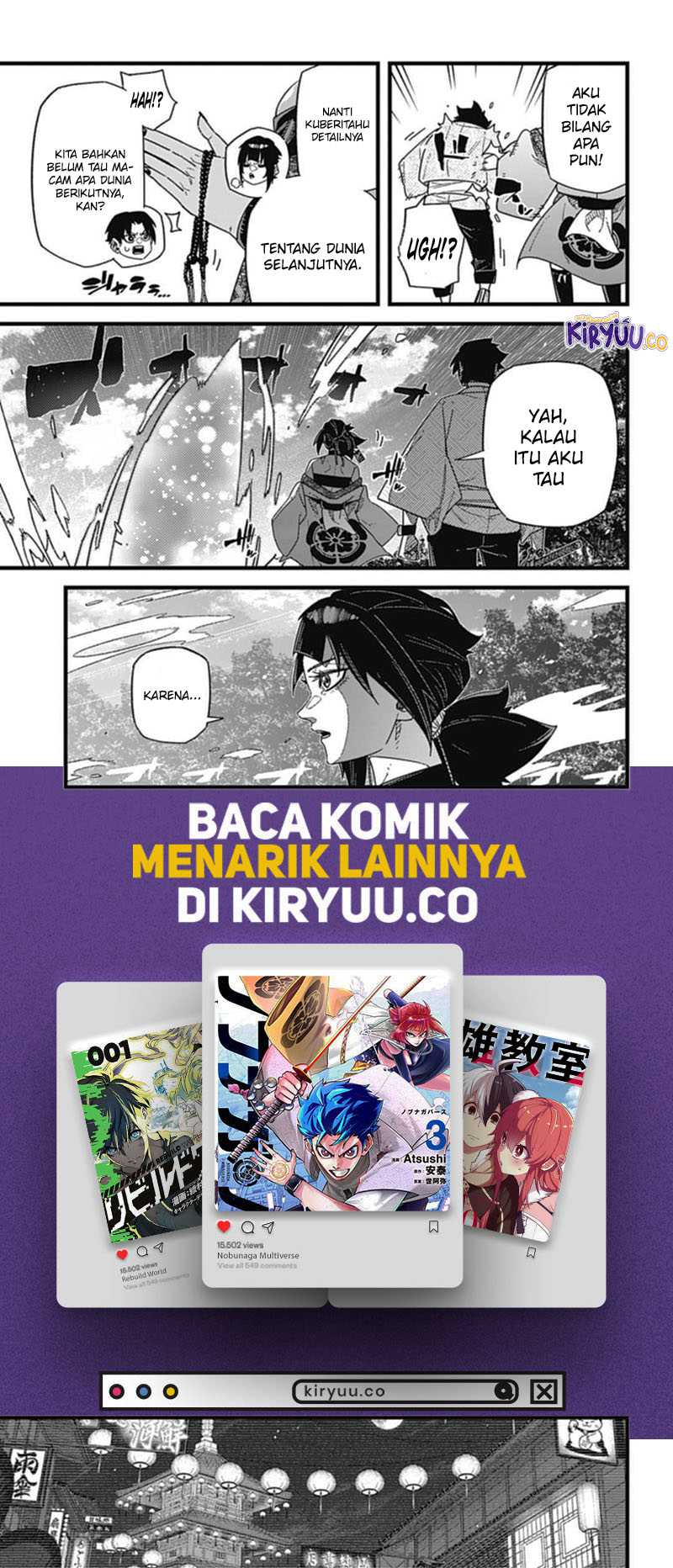 Nobunaga Multiverse Chapter 7.5 Gambar 8