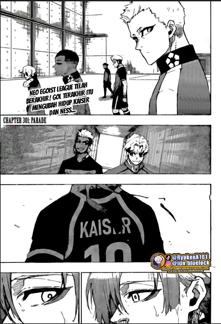 Baca Komik Blue Lock Chapter 301 Gambar 1
