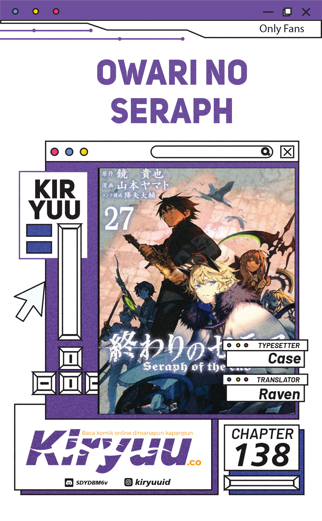 Baca Komik Owari no Seraph Chapter 138 Gambar 1