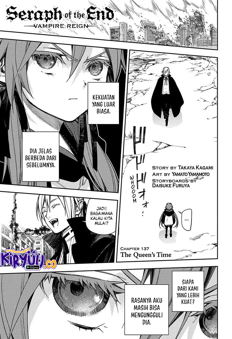 Baca Manga Owari no Seraph Chapter 137 Gambar 2