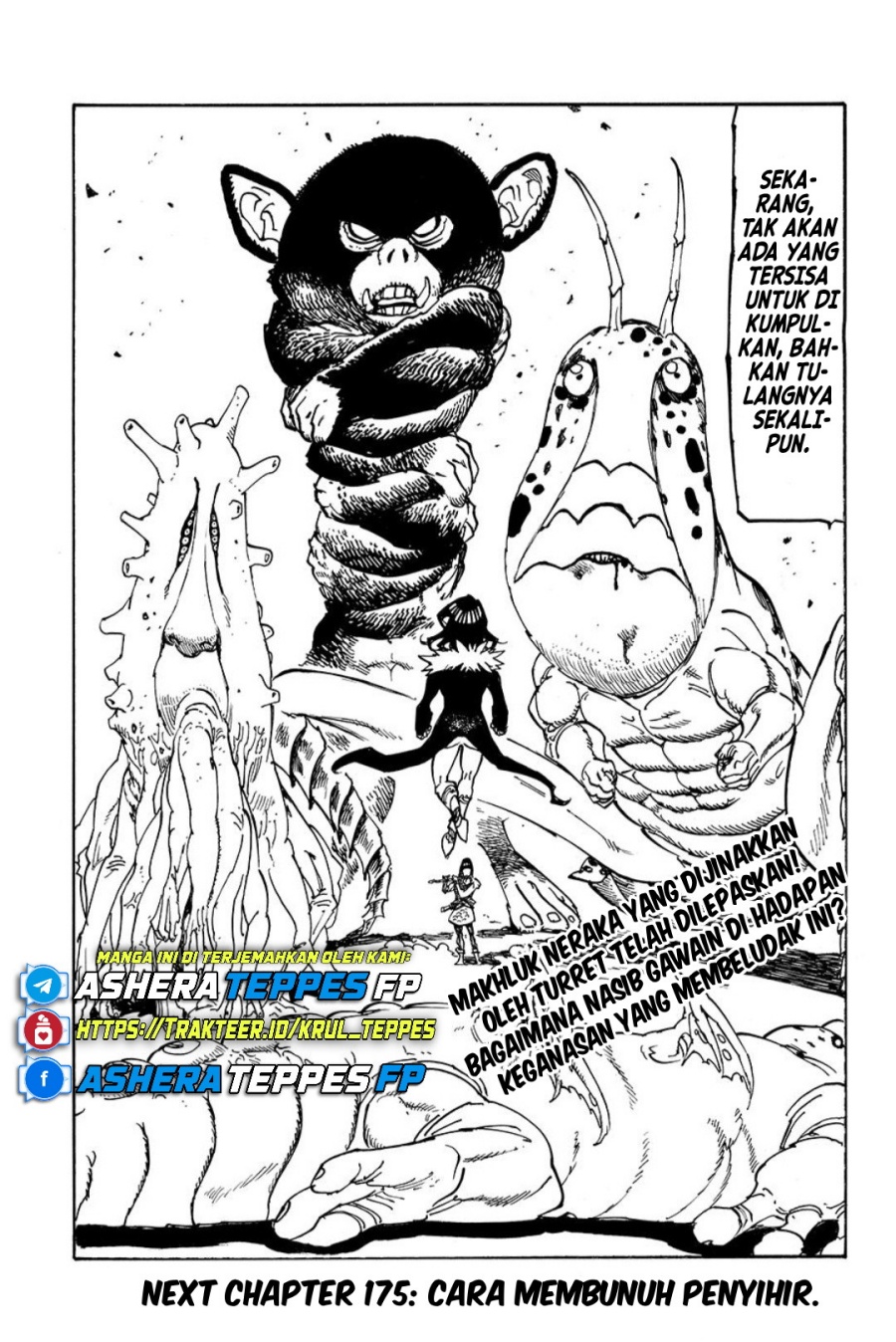 Mokushiroku no Yonkishi Chapter 174 Gambar 21