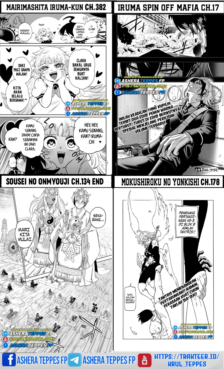 Mokushiroku no Yonkishi Chapter 174 Gambar 24