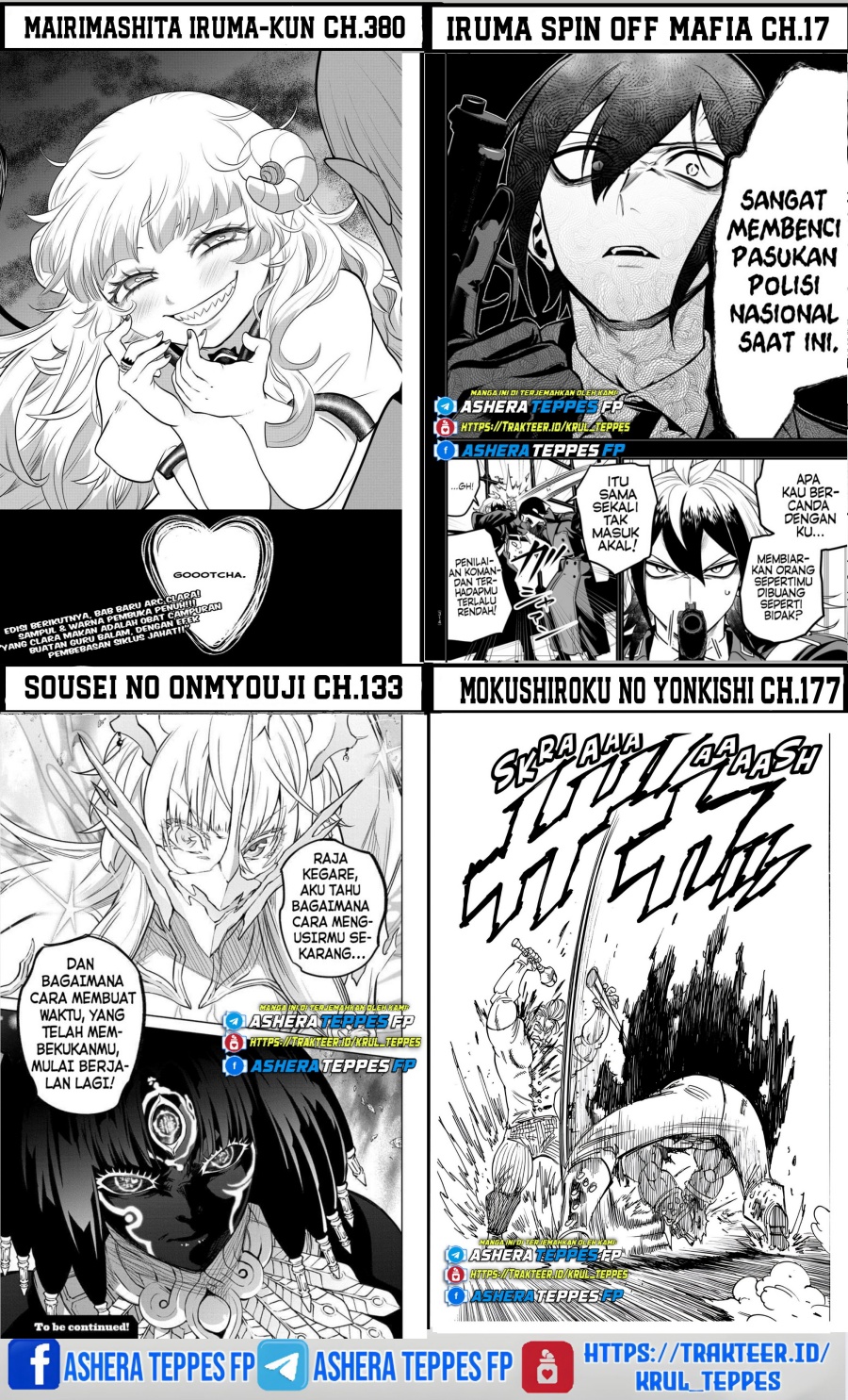 Mokushiroku no Yonkishi Chapter 173 Gambar 23