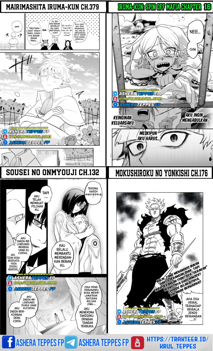 Mokushiroku no Yonkishi Chapter 172 Gambar 23