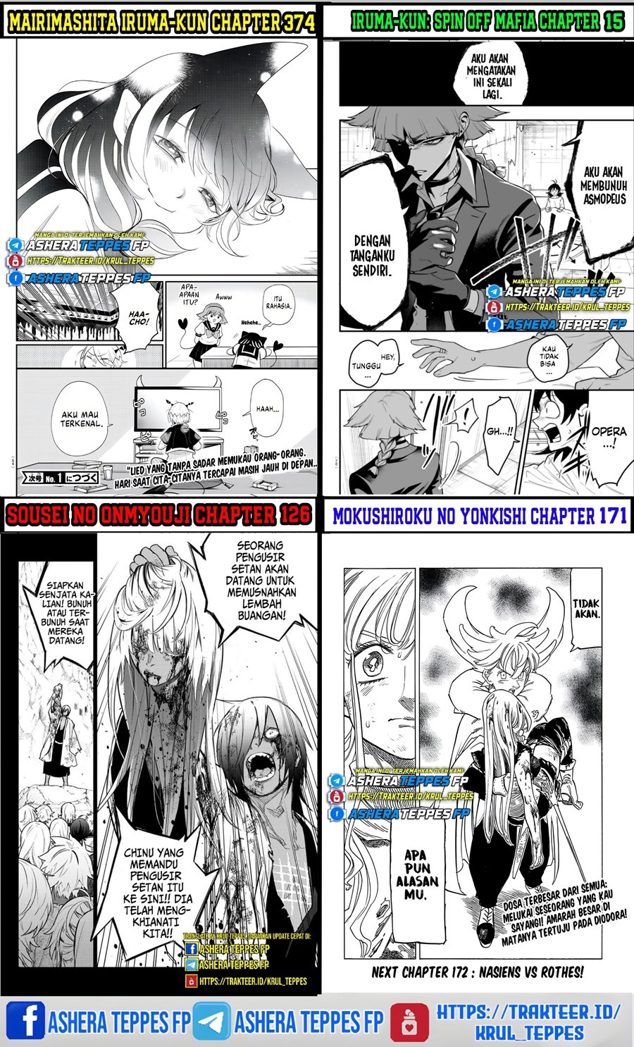 Mokushiroku no Yonkishi Chapter 168 Gambar 23