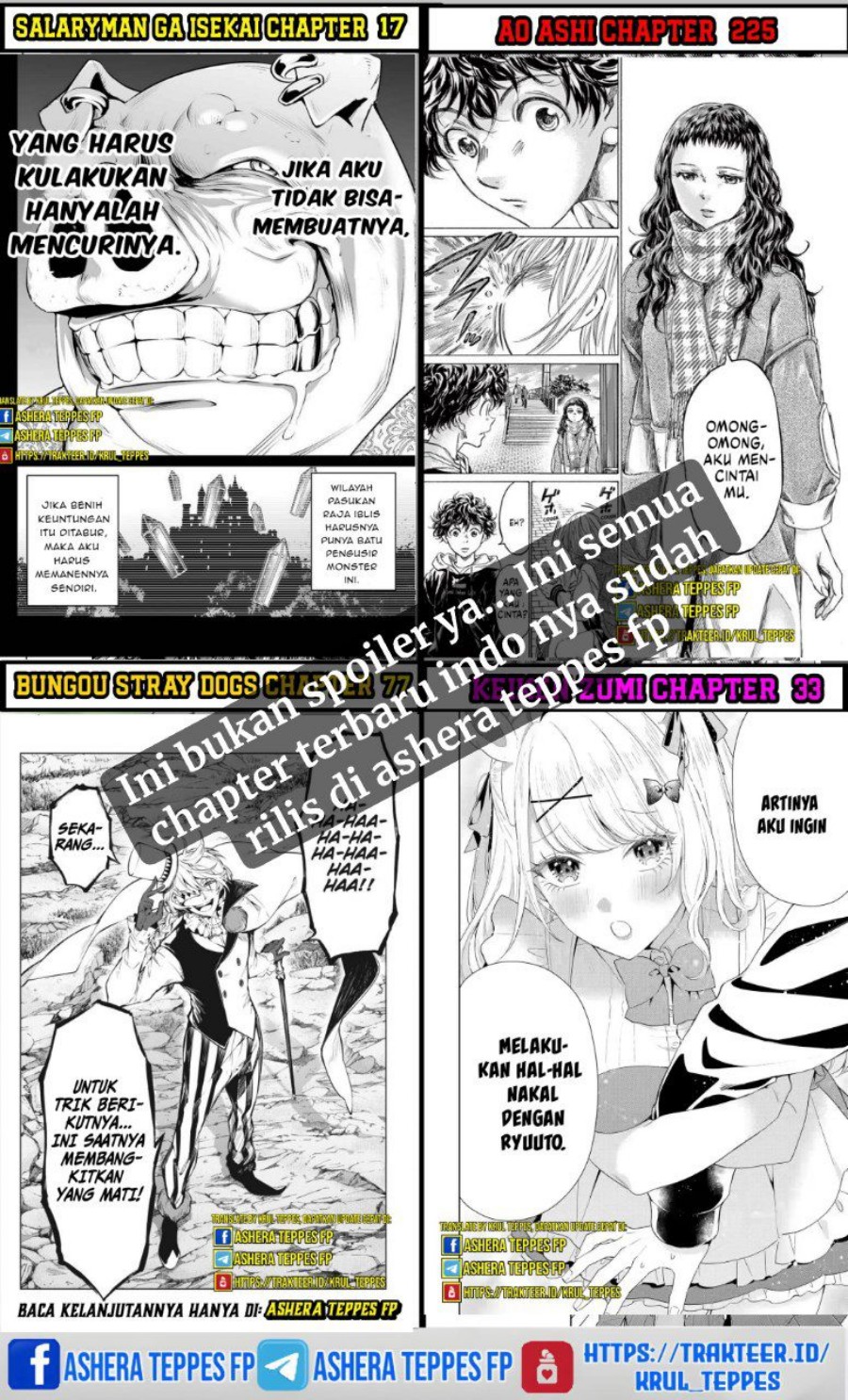 Mokushiroku no Yonkishi Chapter 167 Gambar 24