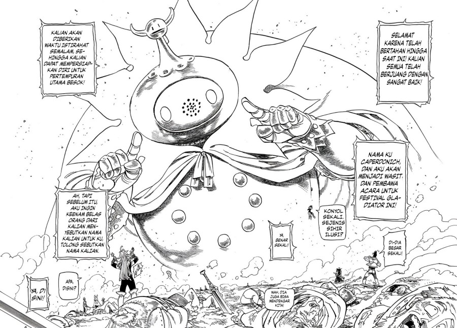Mokushiroku no Yonkishi Chapter 165 Gambar 3