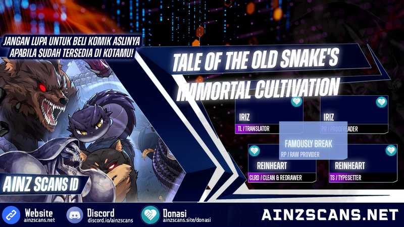 Baca Komik Snake Immortal: The Tale of a Snake’s Cultivation to Immortality Chapter 39 Gambar 1