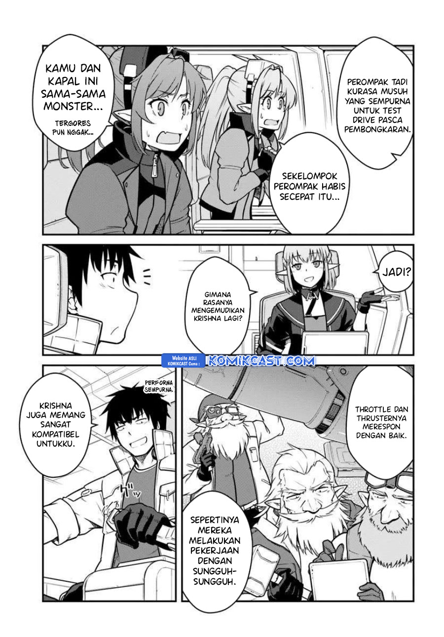 Mezametara Saikyou Soubi to Uchuusen-mochi datta no de Chapter 48.1 Gambar 10