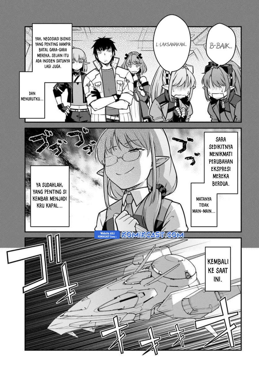 Mezametara Saikyou Soubi to Uchuusen-mochi datta no de Chapter 48.1 Gambar 6