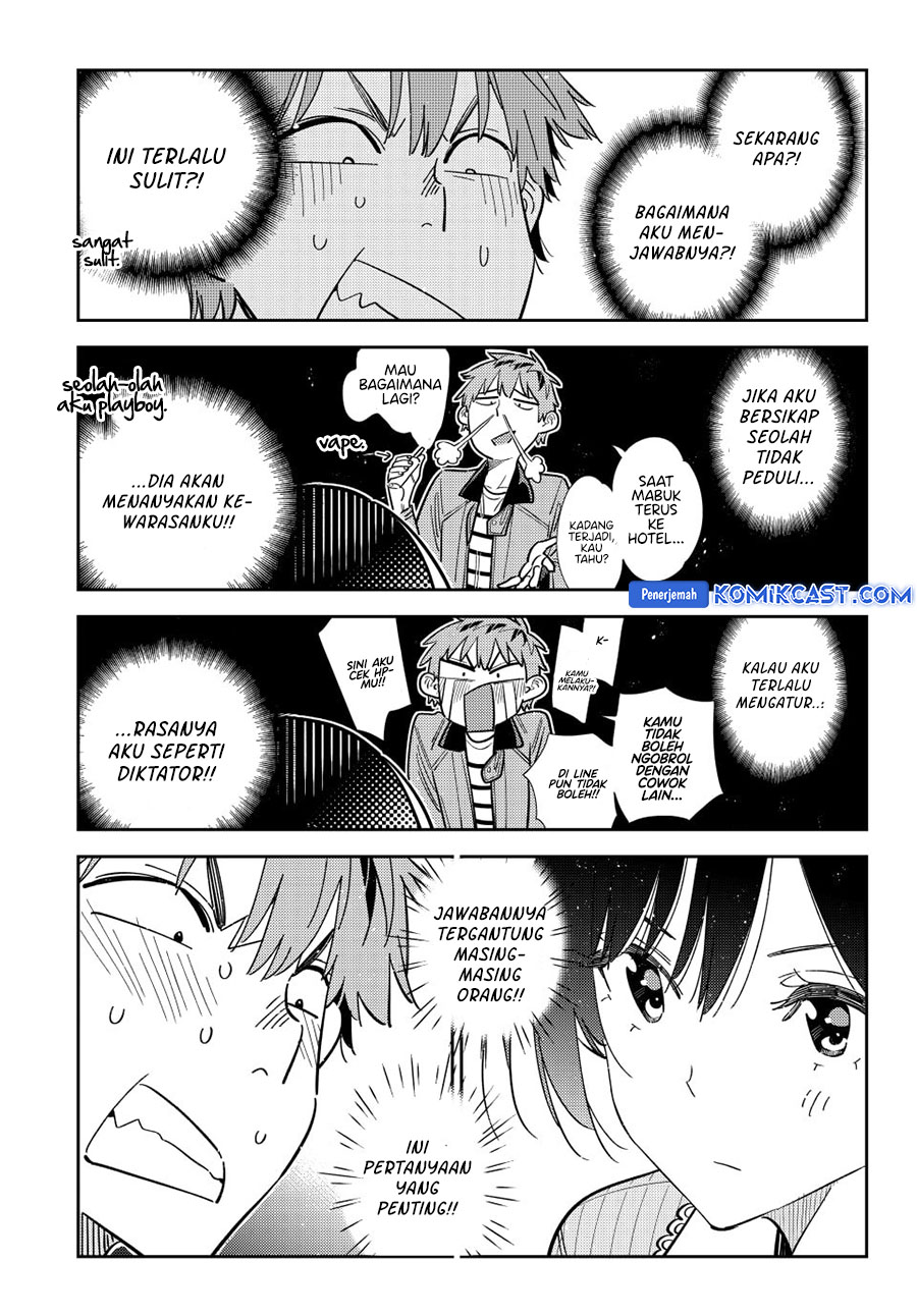 Kanojo Okarishimasu Chapter 365 Gambar 4