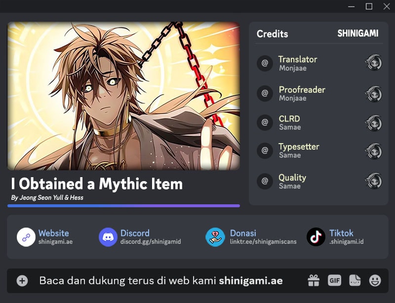 Baca Komik I Obtained a Mythic Item Chapter 129 Gambar 1