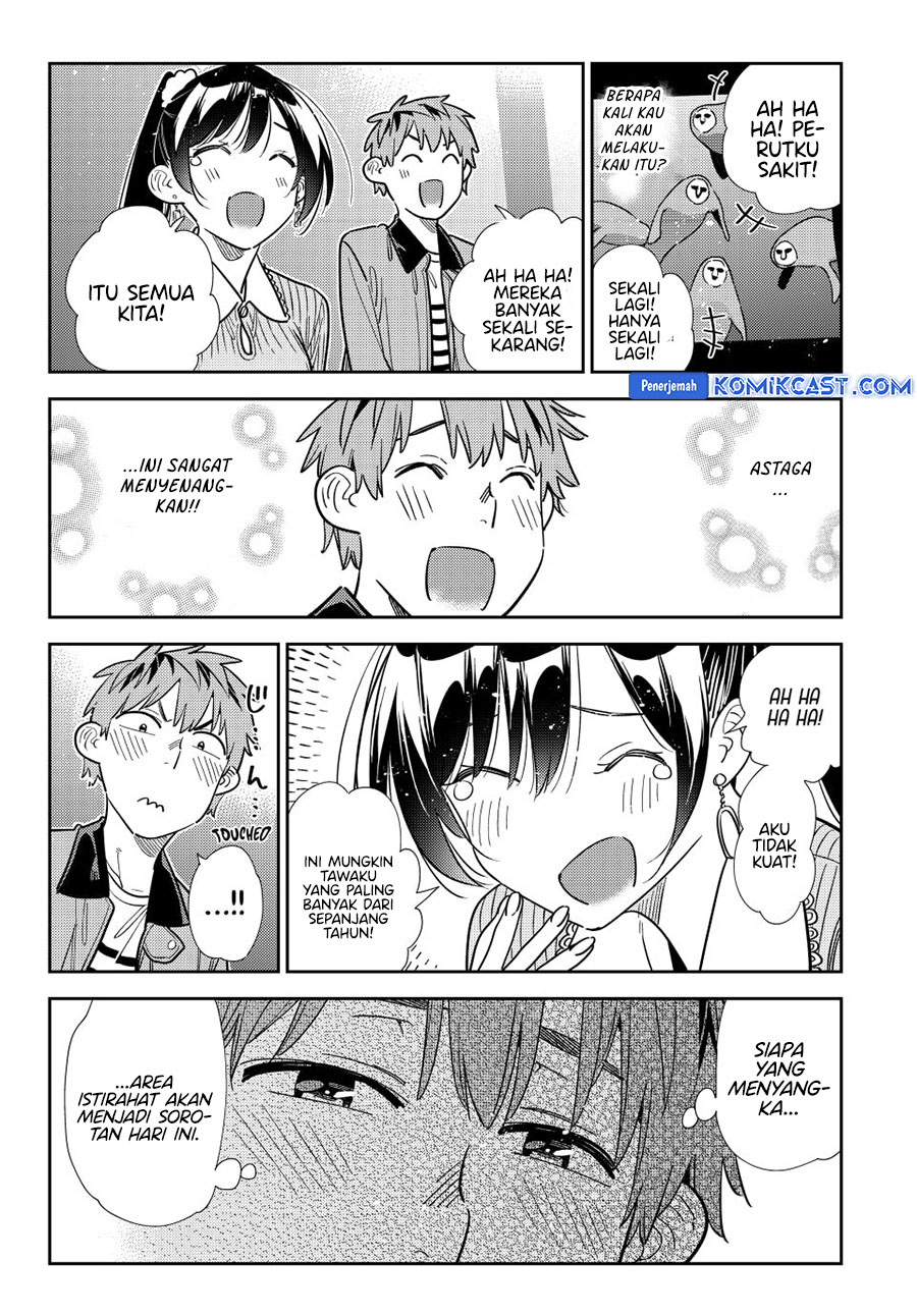 Kanojo Okarishimasu Chapter 366 Gambar 15