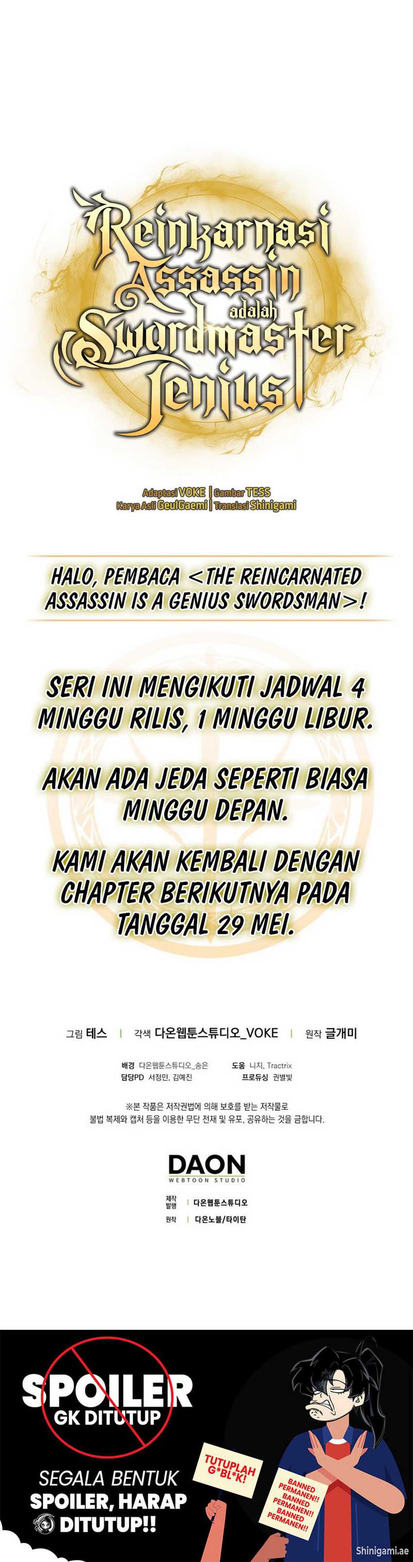 The Reincarnated Assassin is a Genius Swordsman Chapter 64 Gambar 18