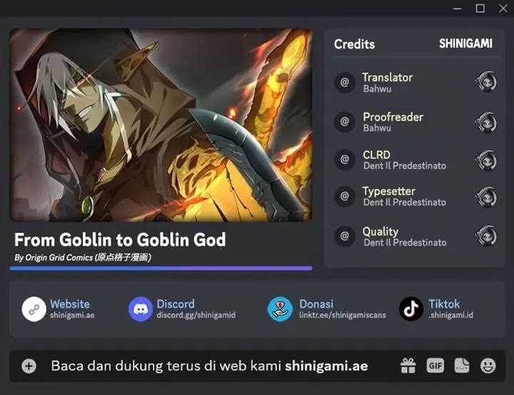 Baca Komik From Goblin to Goblin God Chapter 57 Gambar 1