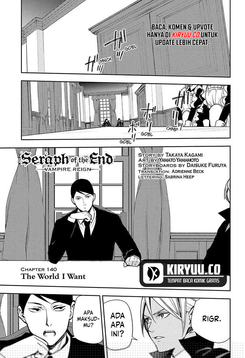 Baca Manga Owari no Seraph Chapter 140 Gambar 2