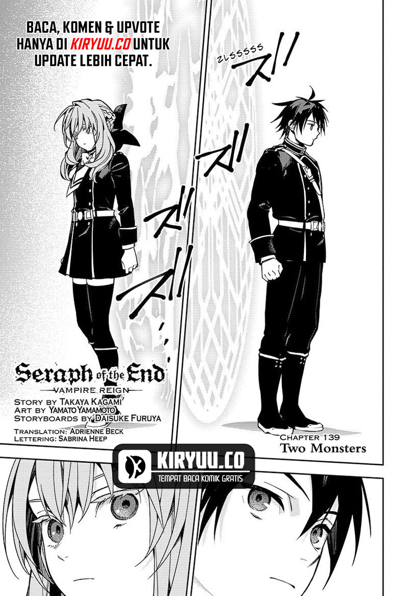 Baca Manga Owari no Seraph Chapter 139 Gambar 2