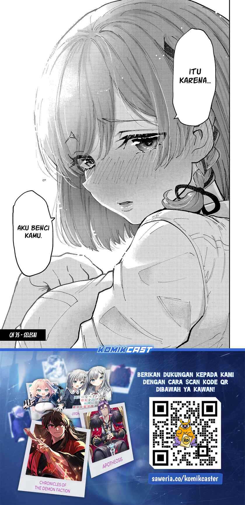 Kurasu no Daikirai na Joshi to Kekkon Suru Koto ni Natta Chapter 35 Gambar 24