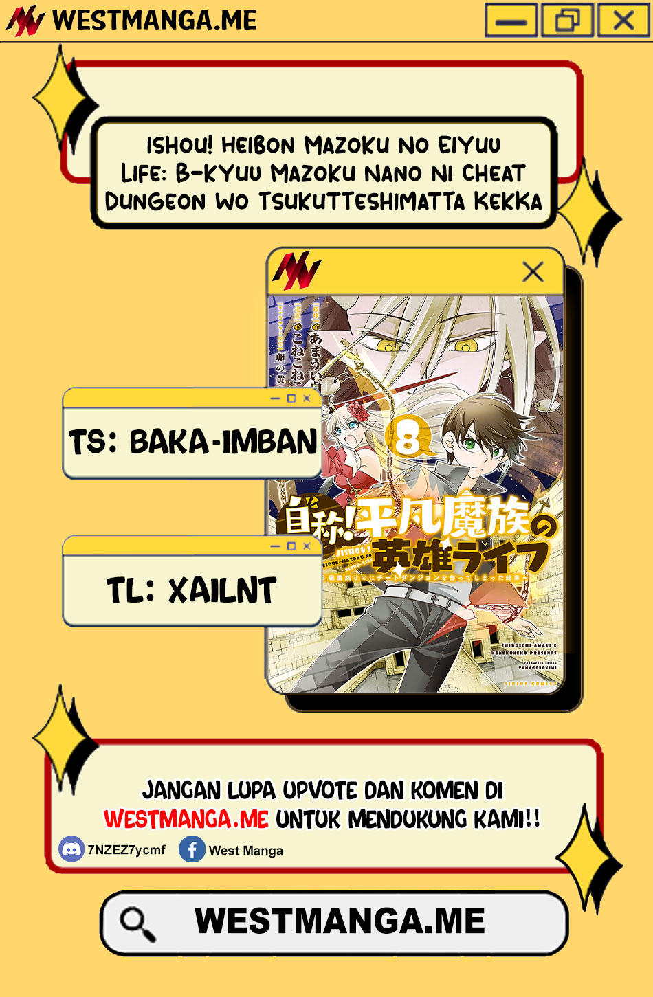 Jishou! Heibon Mazoku no Eiyuu Life: B-kyuu Mazoku nano ni Cheat Dungeon wo Tsukutteshimatta Kekka Chapter 53 Gambar 4