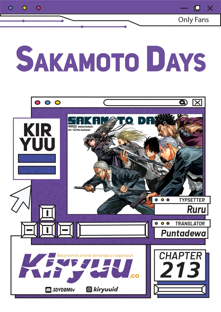 Baca Komik Sakamoto Days Chapter 213 Gambar 1