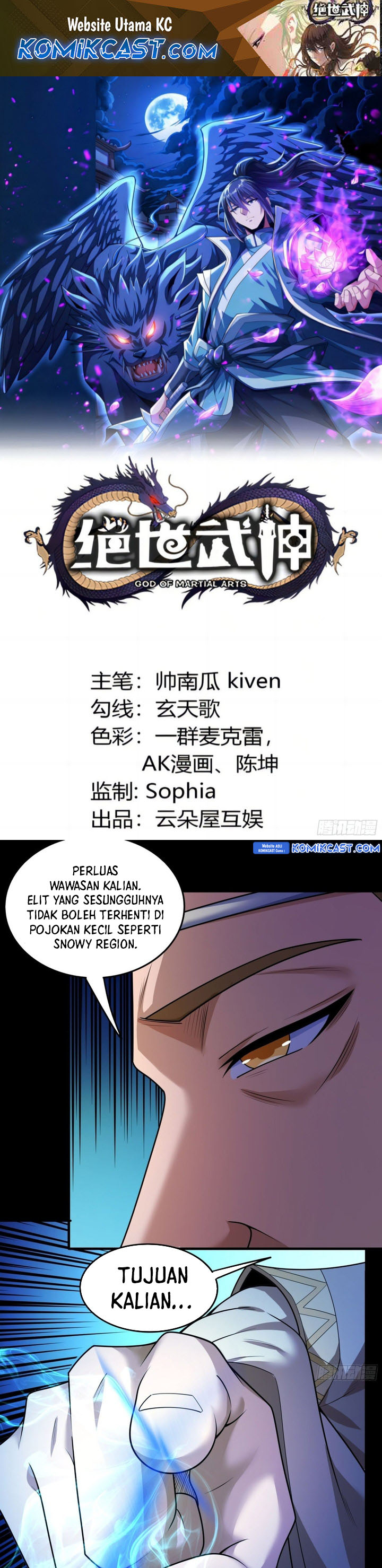 Baca Manhua God of Martial Arts Chapter 828 Gambar 2