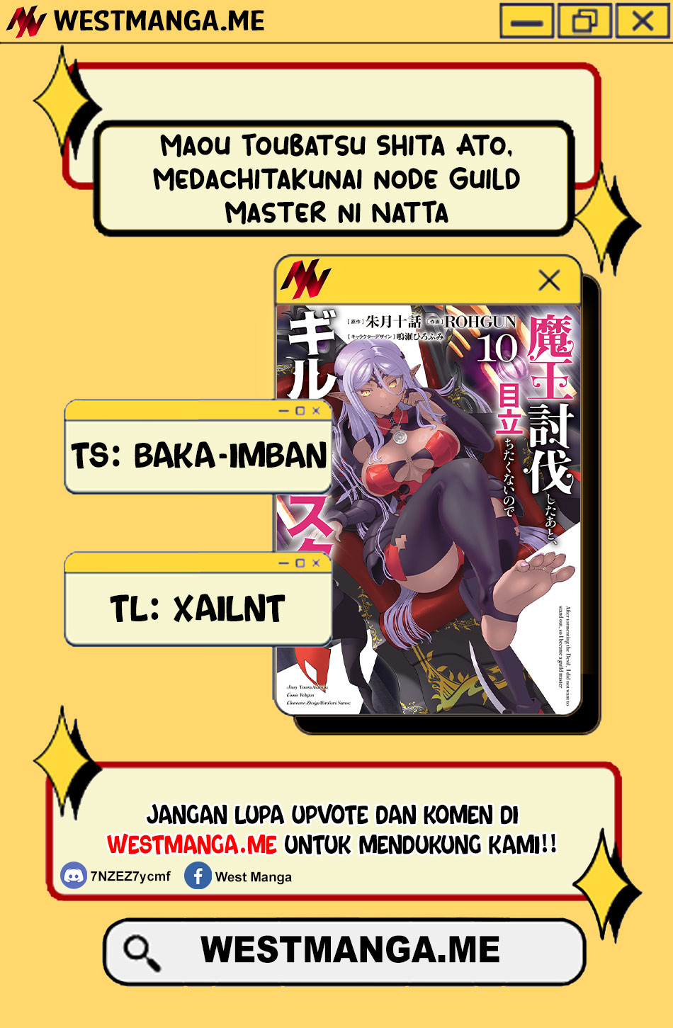 Maou Toubatsu Shita Ato, Medachitakunai node Guild Master ni Natta Chapter 34 Gambar 4