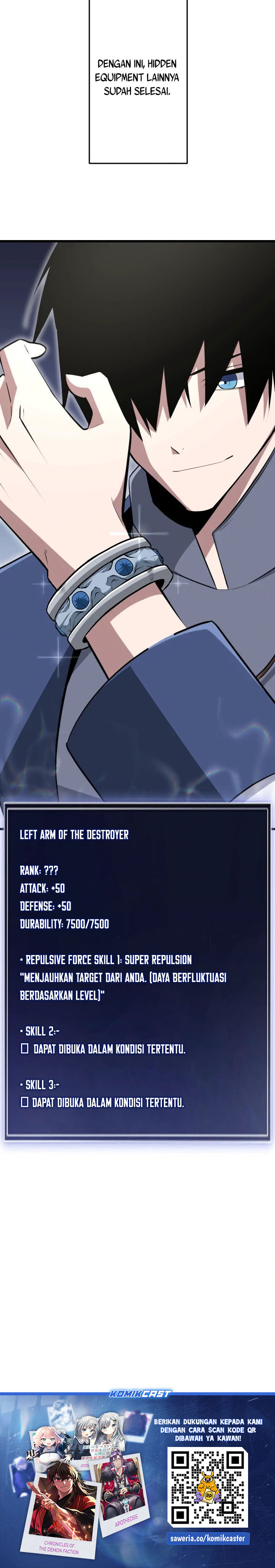 Unparalleled ??? Rank Hidden Equipment Chapter 46 Gambar 37