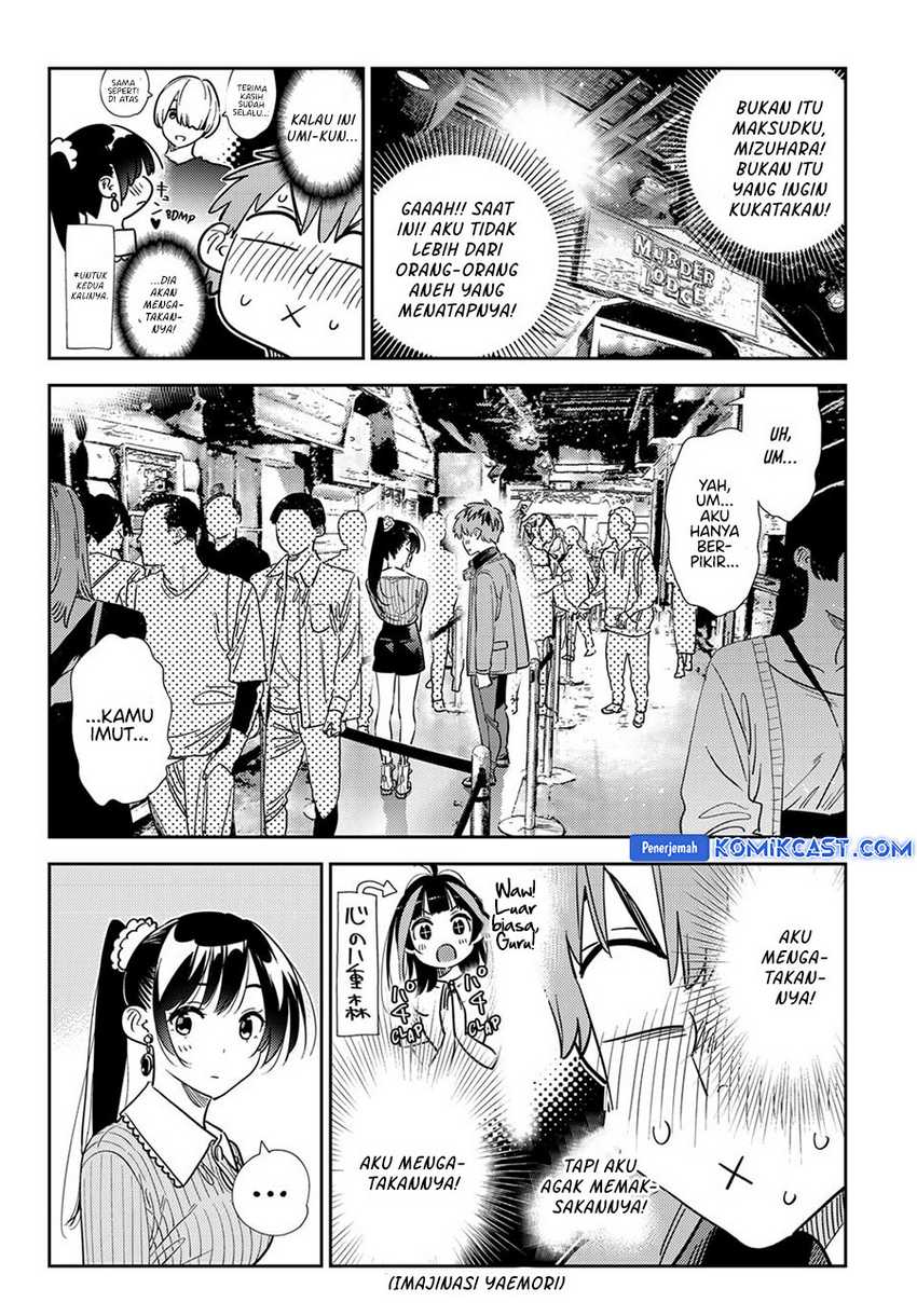 Kanojo Okarishimasu Chapter 370 Gambar 9