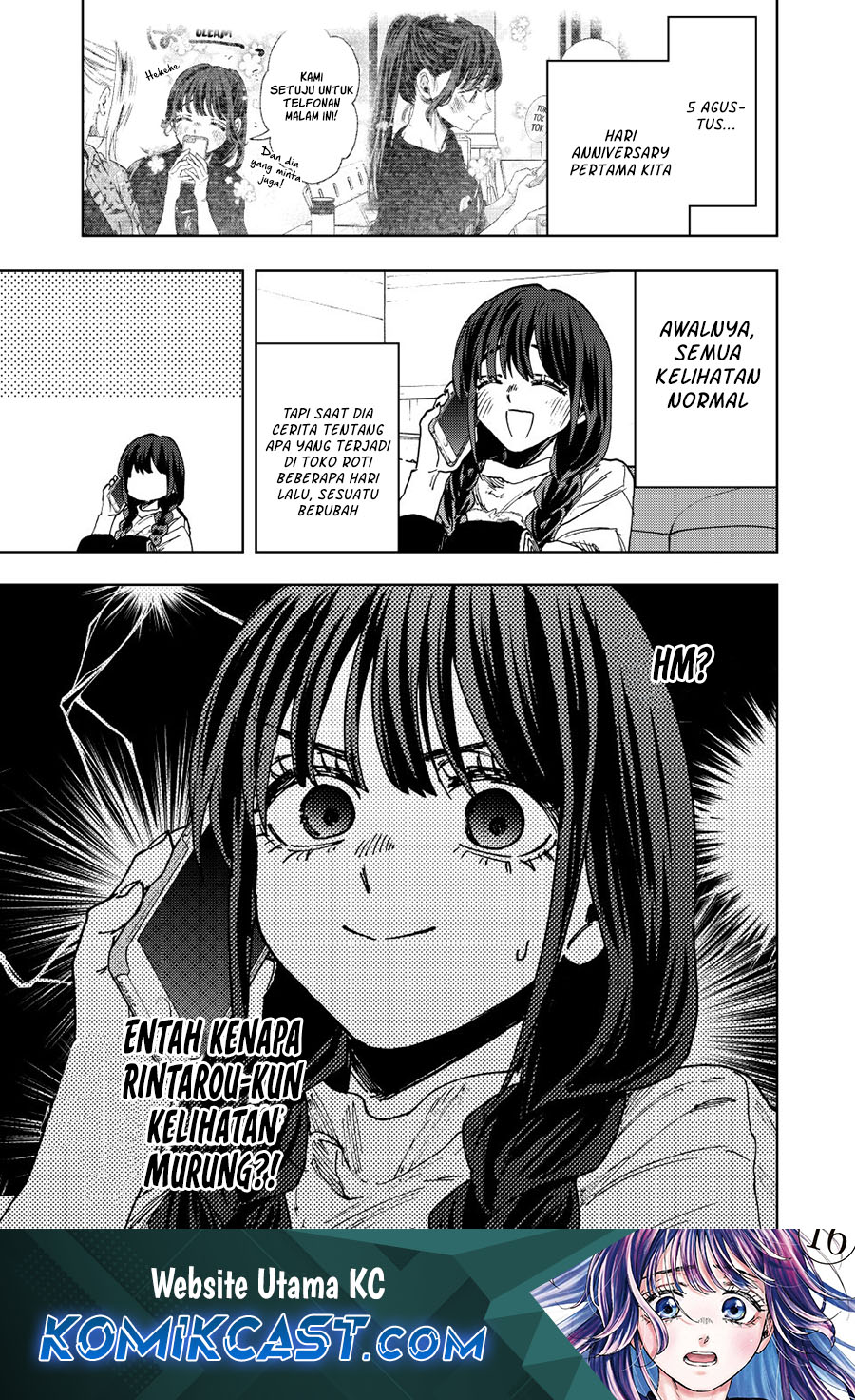 Baca Manga Kaoru Hana wa Rin to Saku Chapter 150 Gambar 2