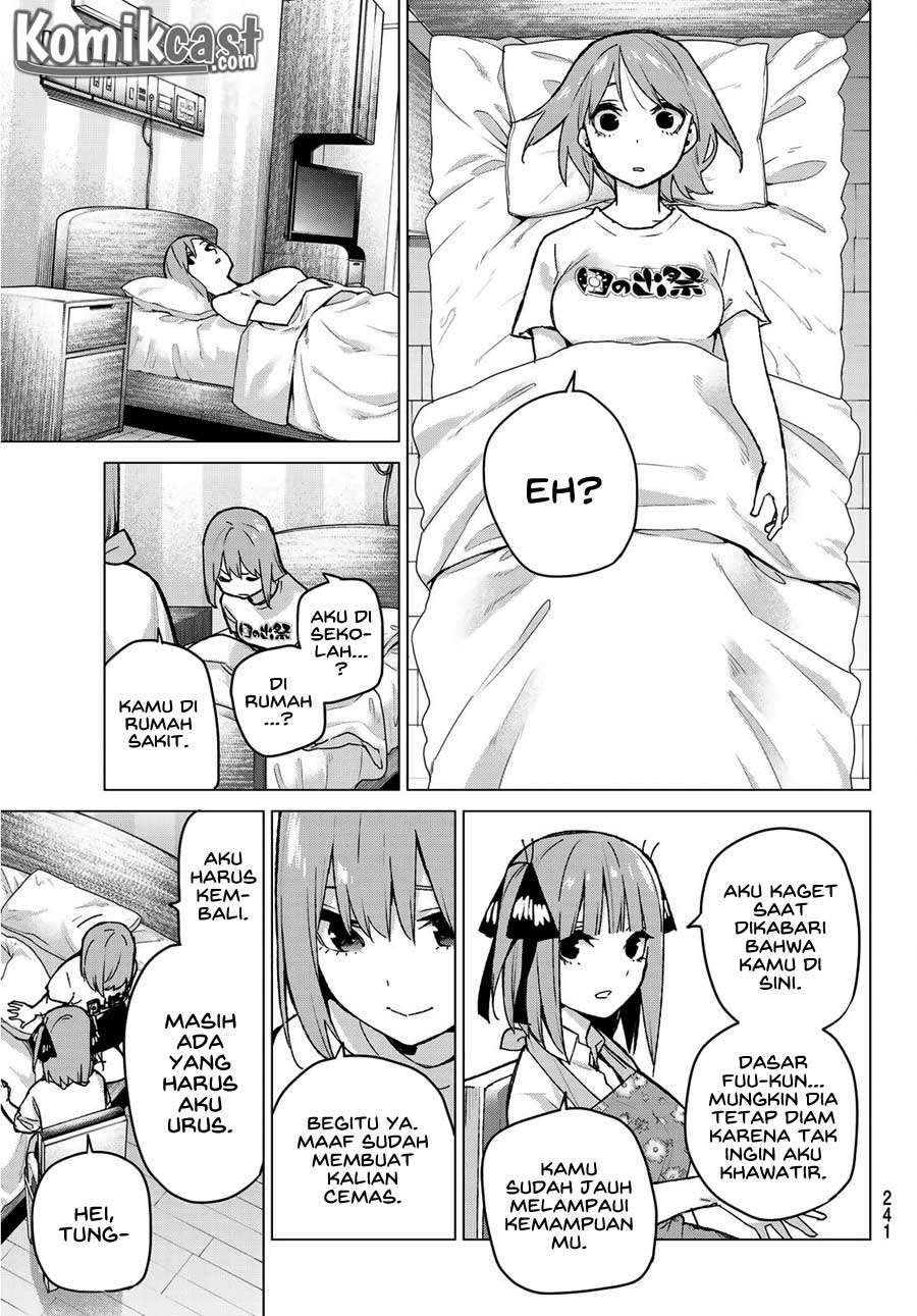 Go-toubun no Hanayome Chapter 107 Gambar 19