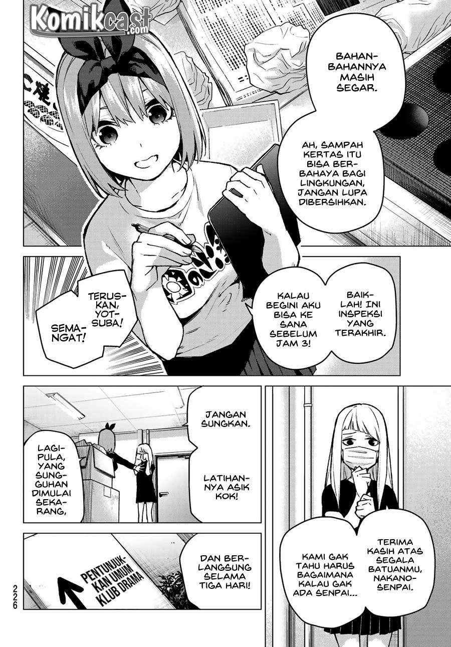 Go-toubun no Hanayome Chapter 107 Gambar 4