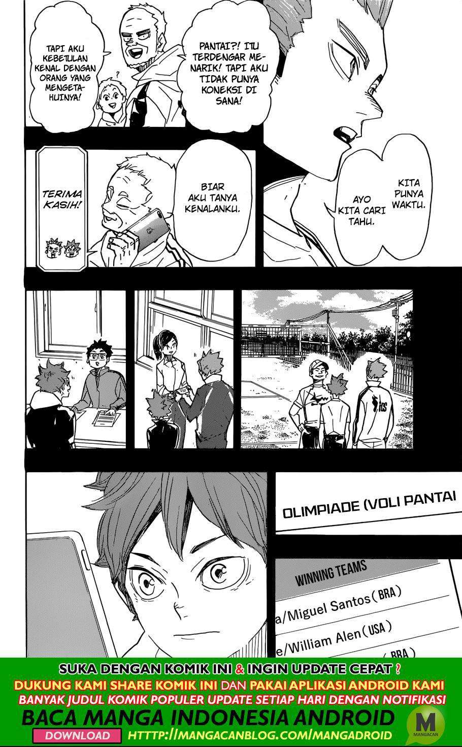 Haikyuu!! Chapter 370 Gambar 9