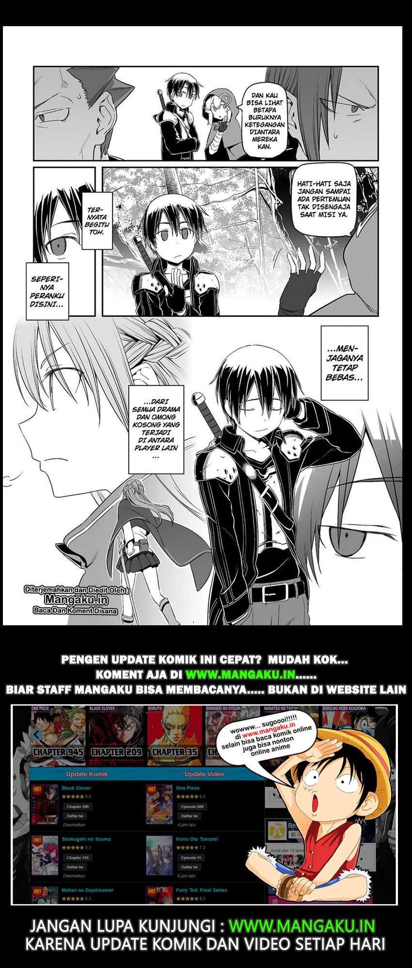 Sword Art Online – Progressive Chapter 34 Gambar 11