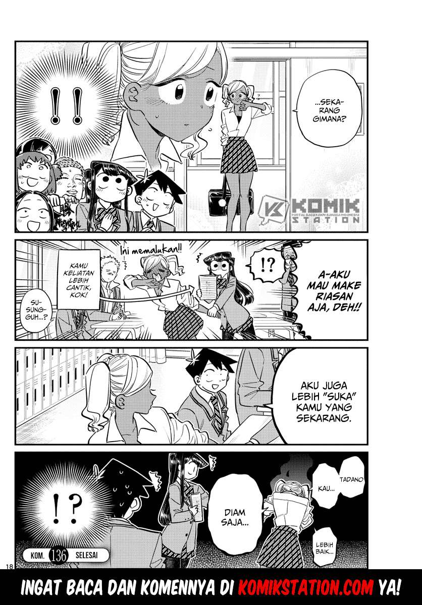 Komi-san wa Komyushou Desu Chapter 136 Gambar 8