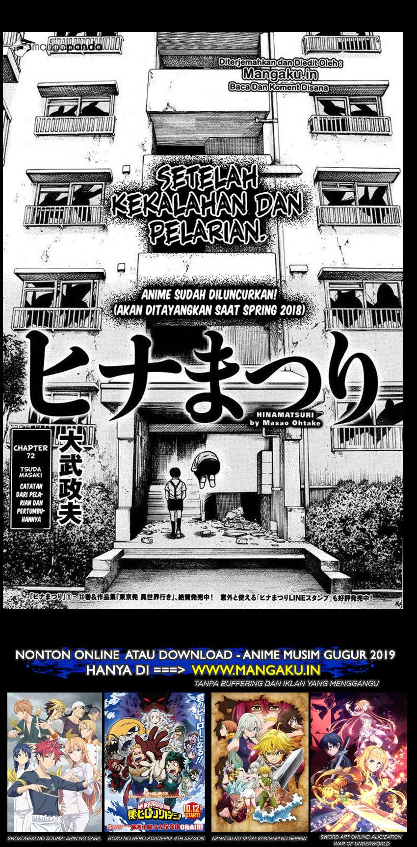 Baca Manga Hinamatsuri Chapter 72 Gambar 2