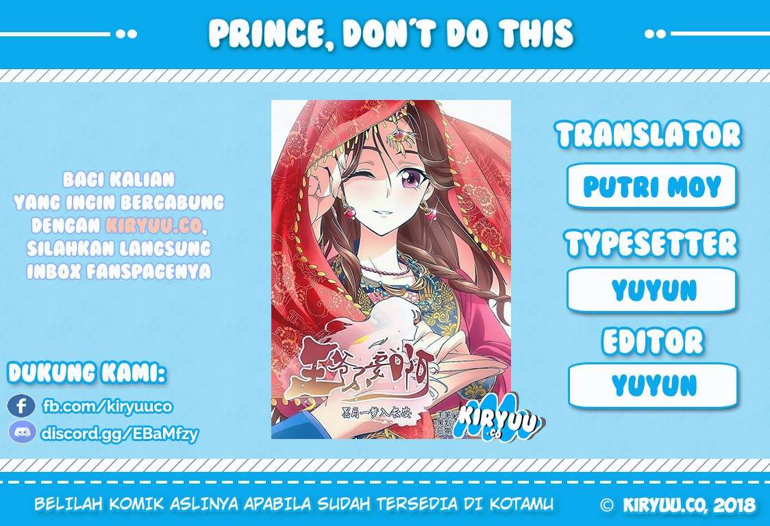 Baca Komik Prince Don’t do This Chapter 37 Gambar 1