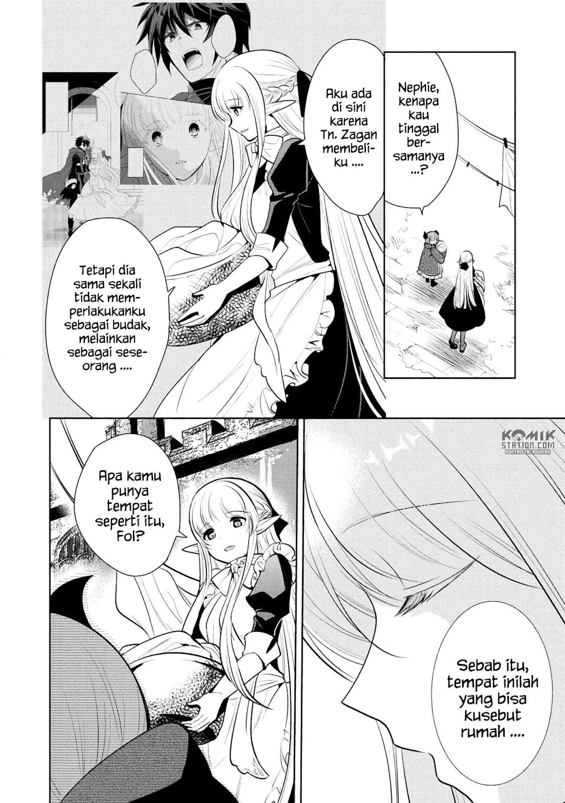 Maou no Ore ga Dorei Elf wo Yome ni Shitanda ga, Dou Medereba Ii? Chapter 16 Gambar 11