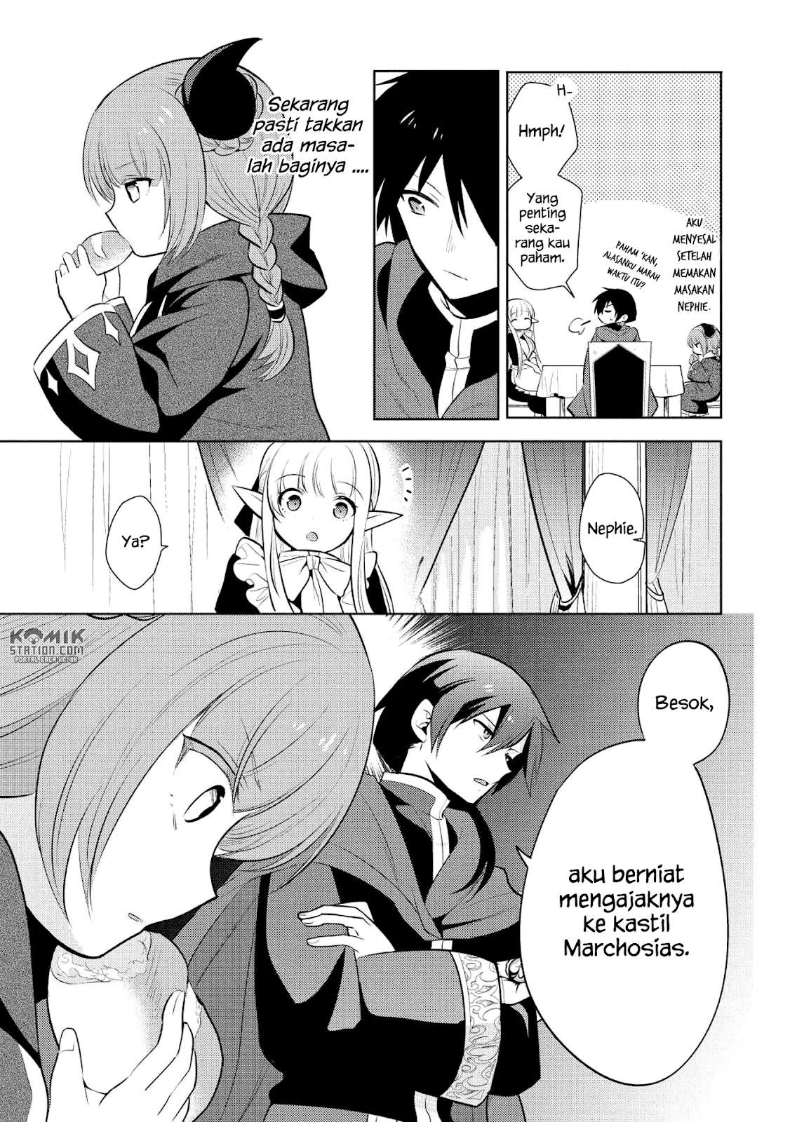 Maou no Ore ga Dorei Elf wo Yome ni Shitanda ga, Dou Medereba Ii? Chapter 16 Gambar 21