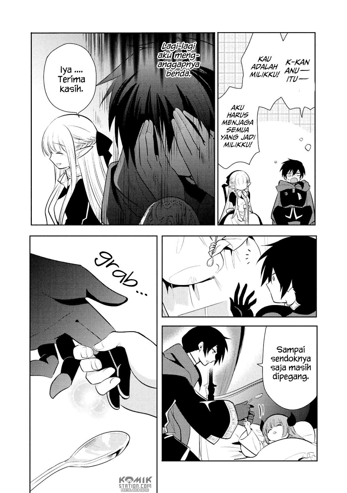 Maou no Ore ga Dorei Elf wo Yome ni Shitanda ga, Dou Medereba Ii? Chapter 16 Gambar 28