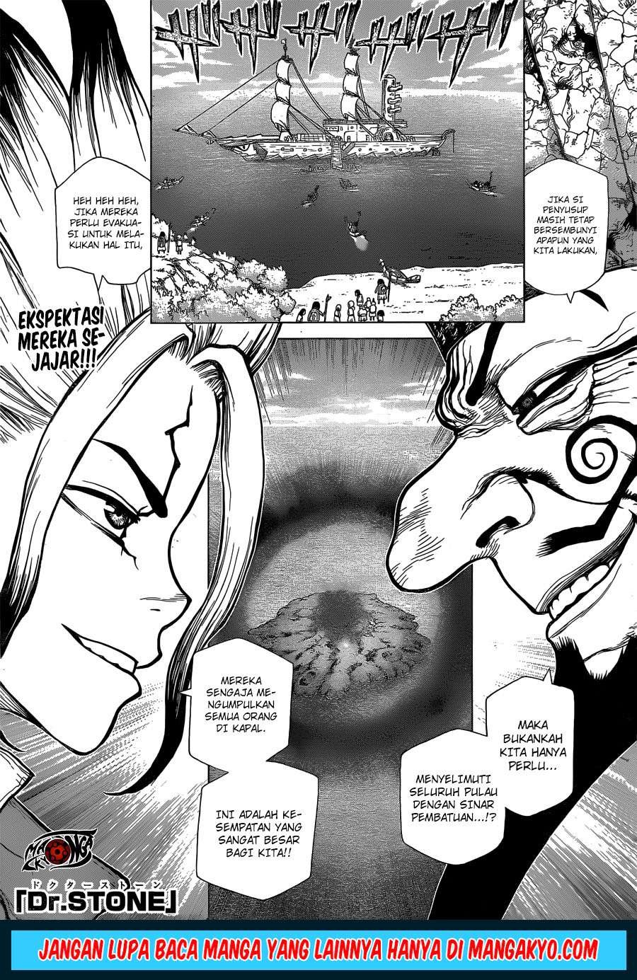 Baca Komik Dr. Stone Chapter 128 Gambar 1