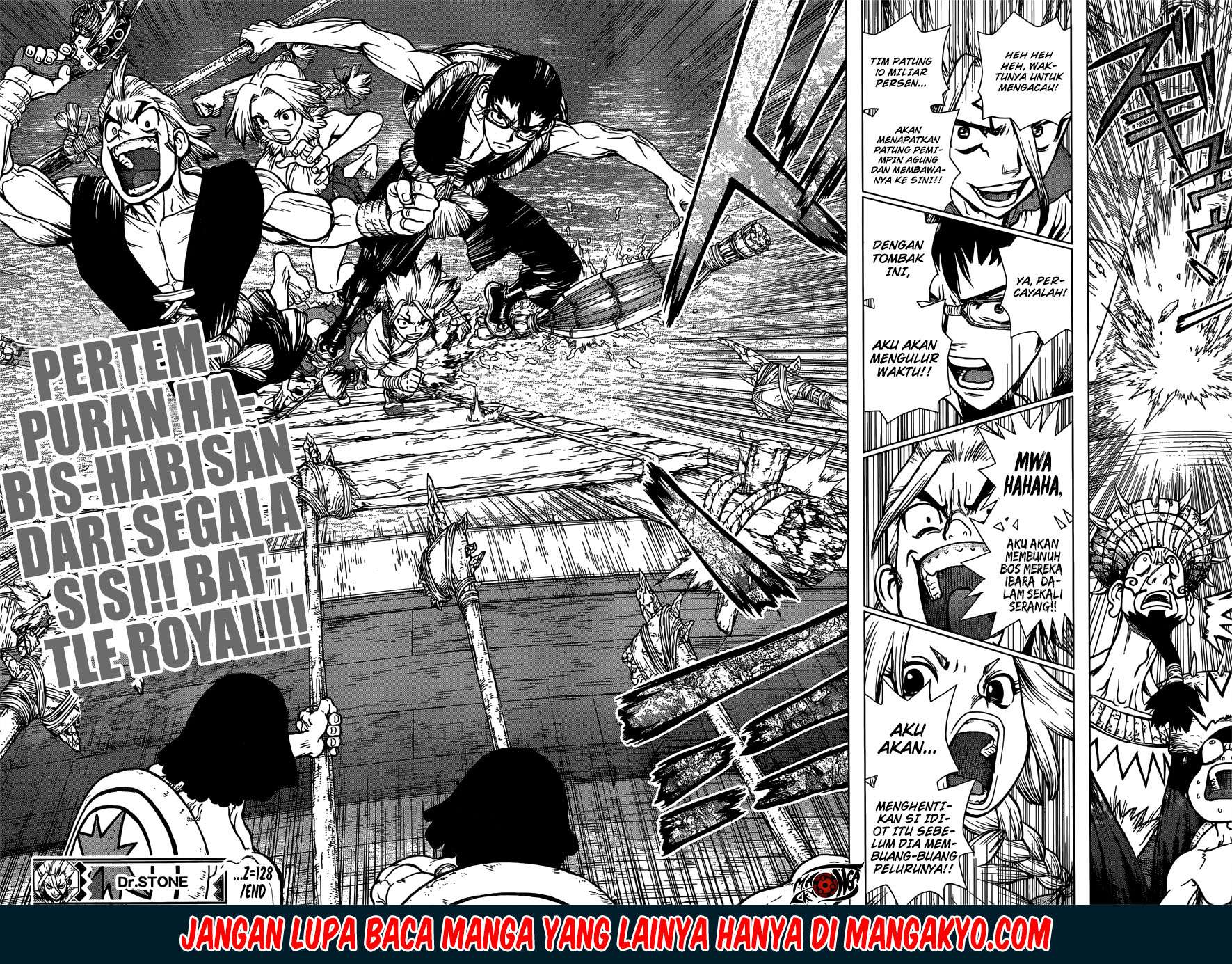 Dr. Stone Chapter 128 Gambar 18