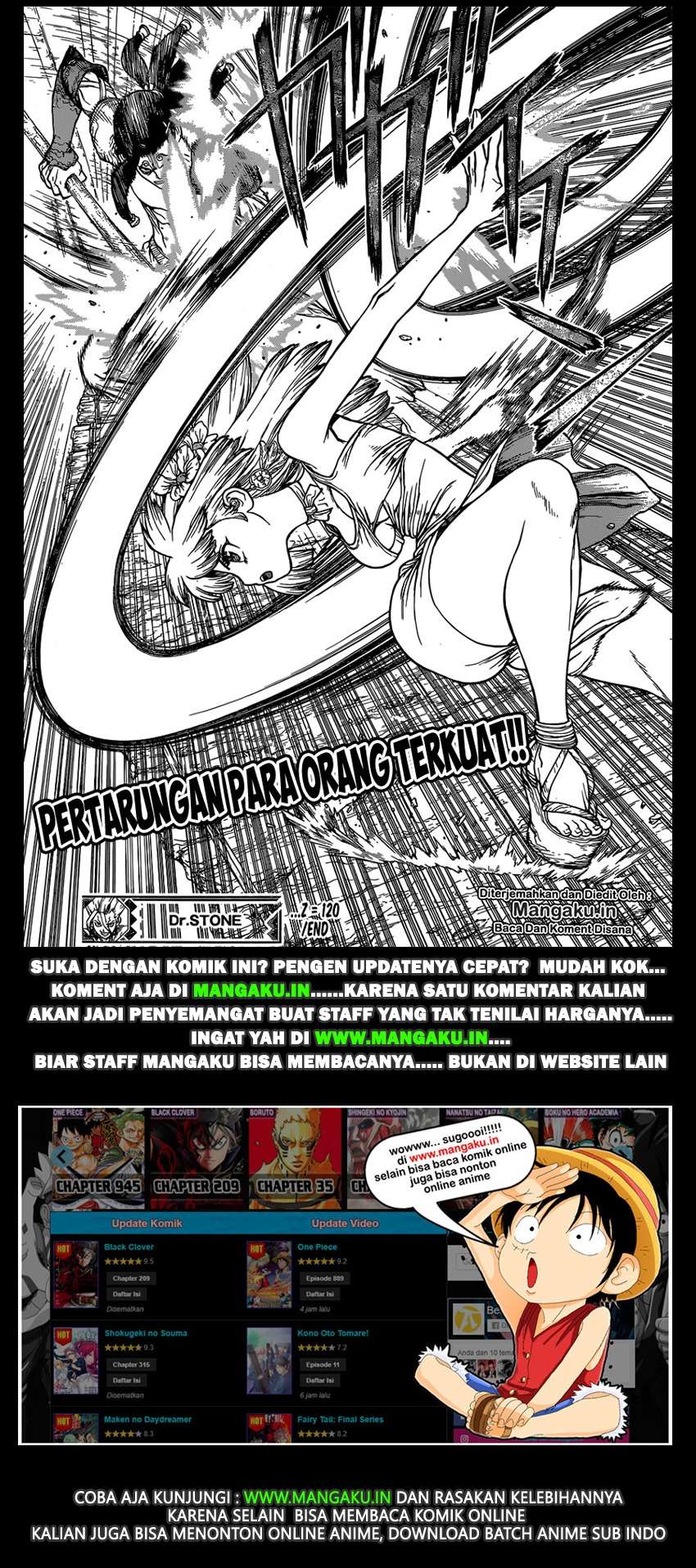 Dr. Stone Chapter 120 Gambar 21