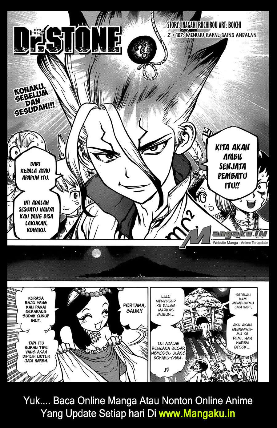 Baca Manga Dr. Stone Chapter 107 Gambar 2