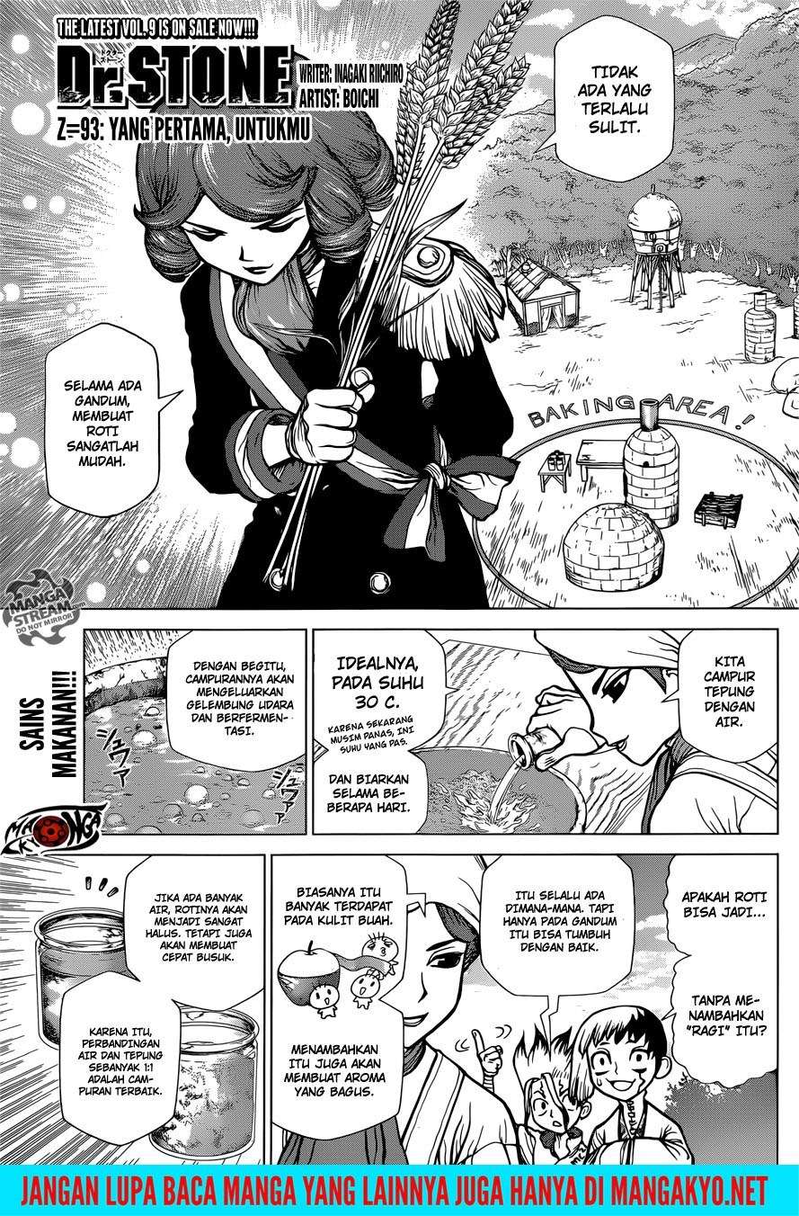 Baca Komik Dr. Stone Chapter 93 Gambar 1