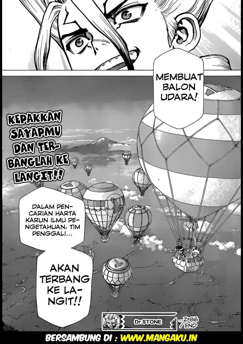 Dr. Stone Chapter 86 Gambar 17