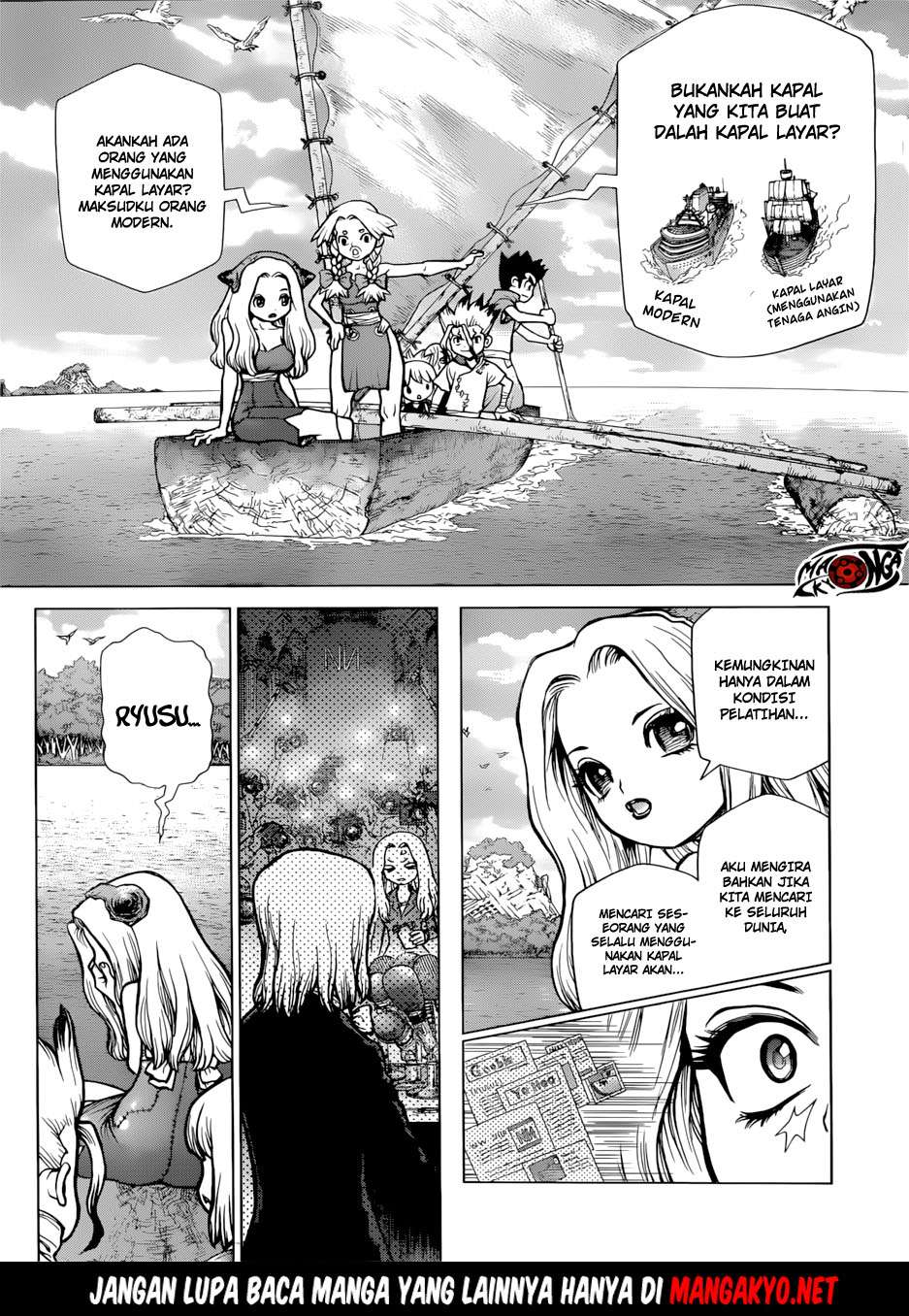 Dr. Stone Chapter 85 Gambar 4