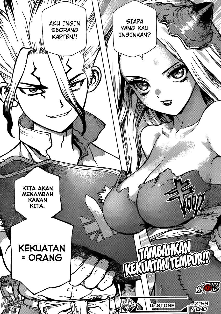 Dr. Stone Chapter 84 Gambar 18