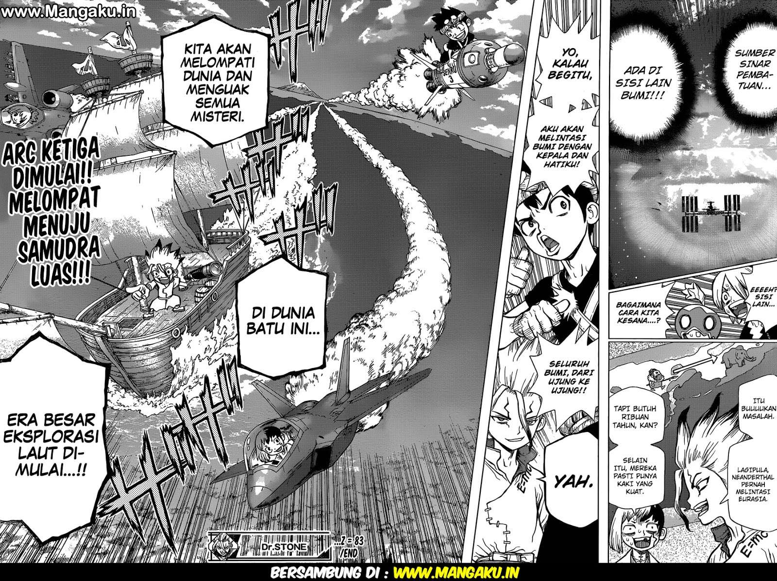 Dr. Stone Chapter 83 Gambar 22