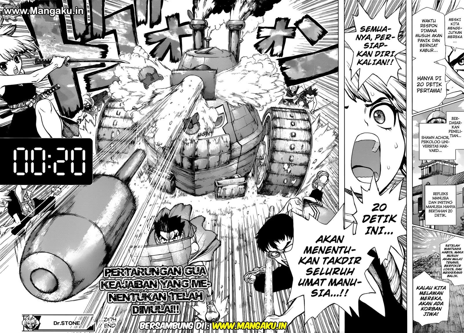 Dr. Stone Chapter 74 Gambar 17